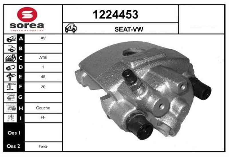 SNRA Brake Caliper