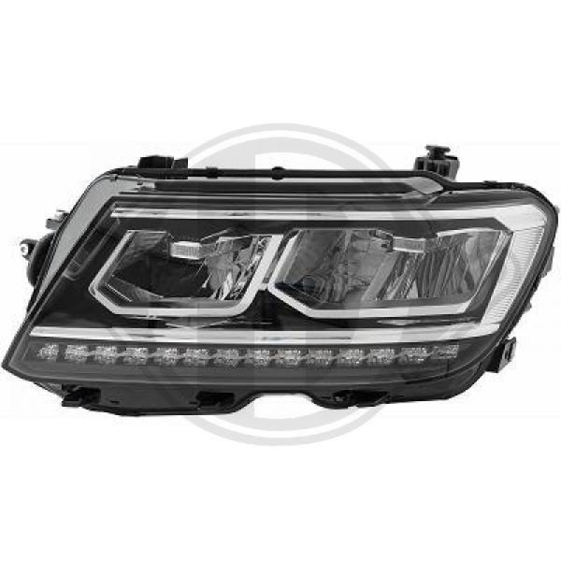 1x Diederichs Hauptscheinwerfer LED Links passend für VW Tiguan AD1 2.0 ...