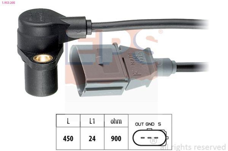 EPS Impulsgeber, Kurbelwelle Made in Italy - OE Equivalent