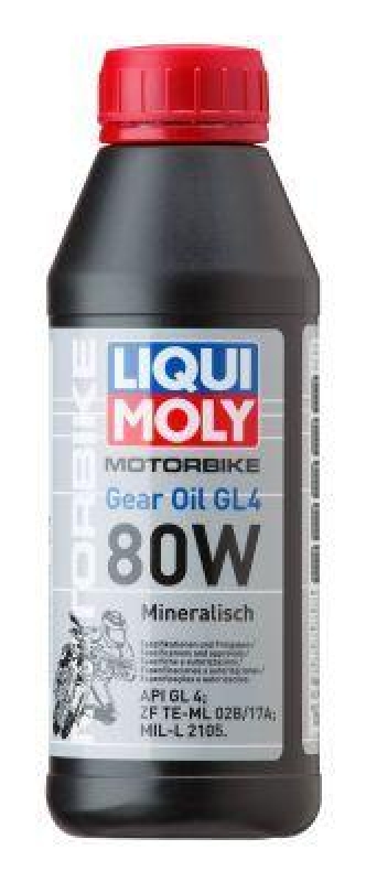 LIQUI MOLY Getriebe&ouml;l Motorbike Gear Oil (GL4) 80W 1617