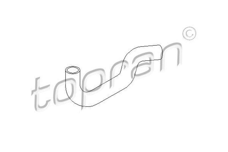 TOPRAN Radiator Hose