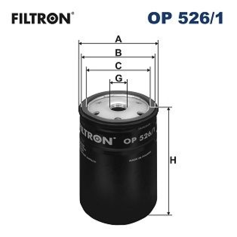 FILTRON Ölfilter