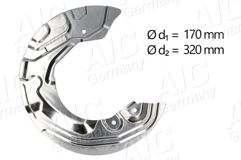 AIC Spritzblech, Bremsscheibe Original AIC Quality 55738