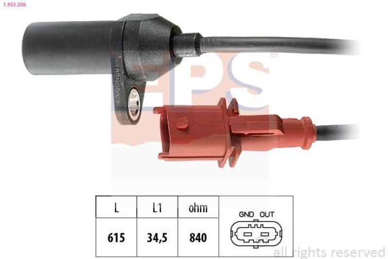 EPS Impulsgeber, Kurbelwelle Made in Italy - OE Equivalent
