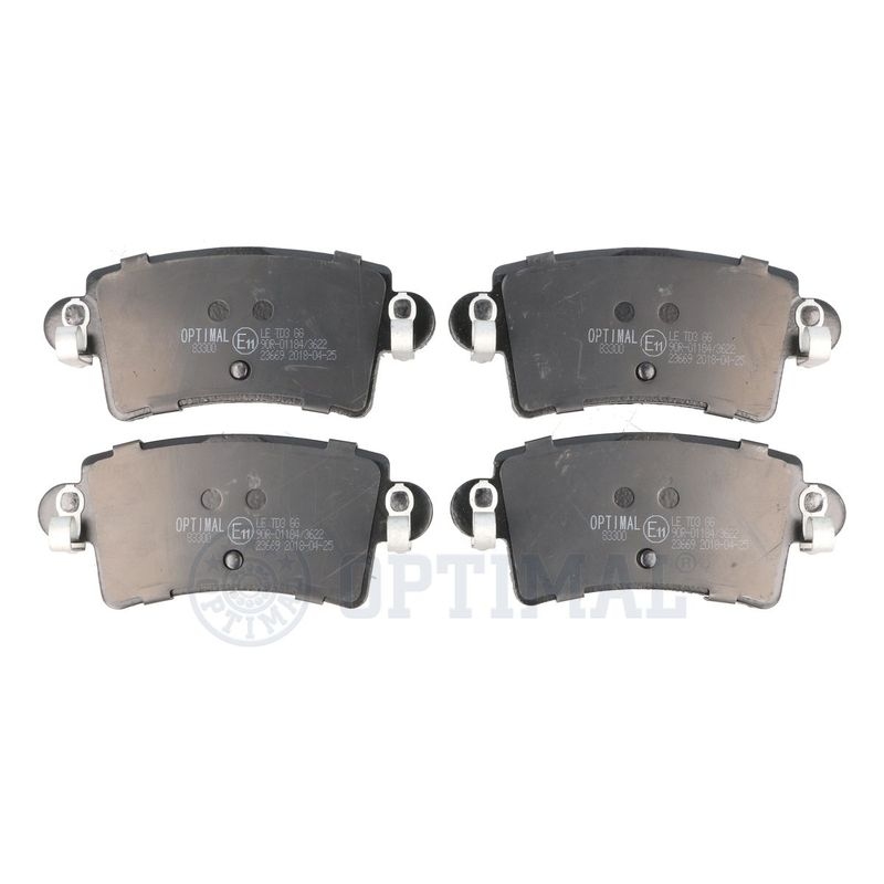 OPTIMAL Brake Pad Set, disc brake