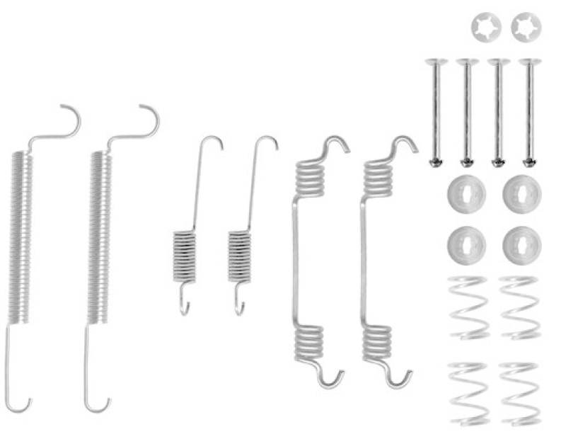 TEXTAR Accessory Kit, brake shoes