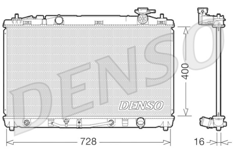 DENSO Kühler, Motorkühlung