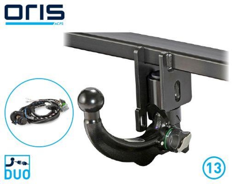 ACPS-ORIS Anhängerkupplung Anhängevorrichtung ORIS DUO AK41