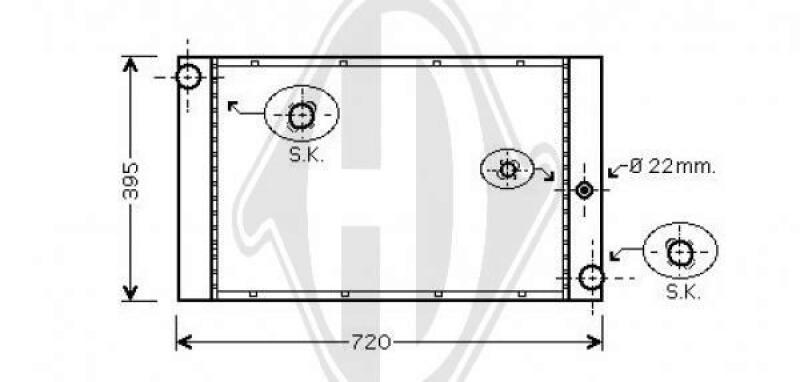 DIEDERICHS K&uuml;hler, Motork&uuml;hlung DIEDERICHS Climate DCM1564