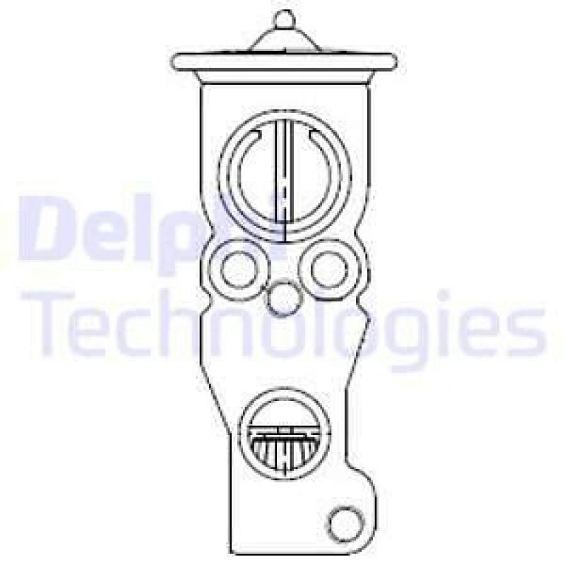 DELPHI Expansion Valve, air conditioning