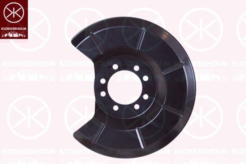 KLOKKERHOLM Splash Panel, brake disc