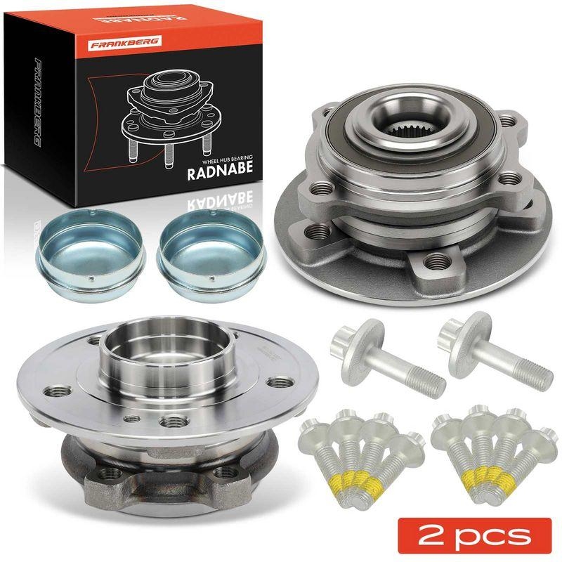 2x Frankberg Radnabe Radlagersatz Vorne und Hinten 5481FB0039859