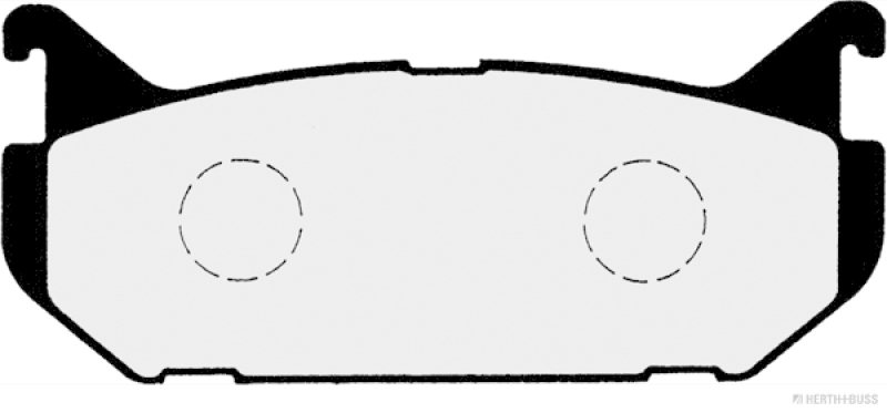 HERTH+BUSS JAKOPARTS Bremsbelagsatz, Scheibenbremse J3613007