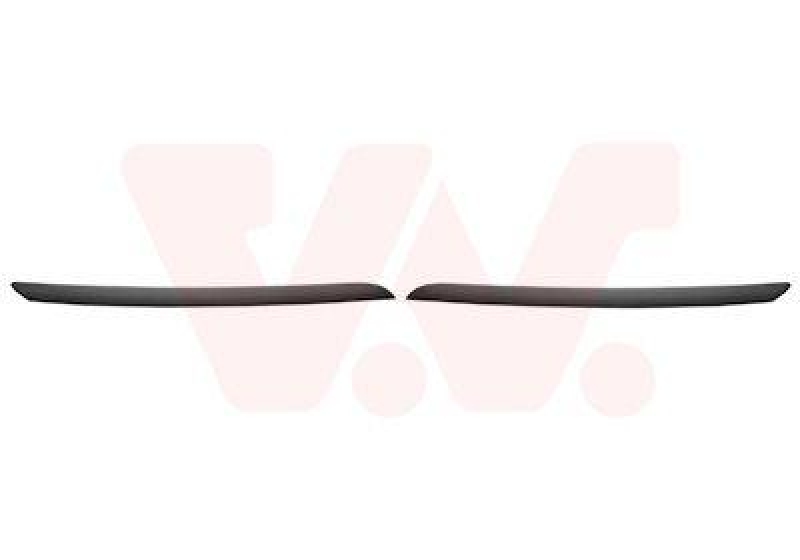 VAN WEZEL Trim/Protective Strip Set, radiator grille ** Equipart **