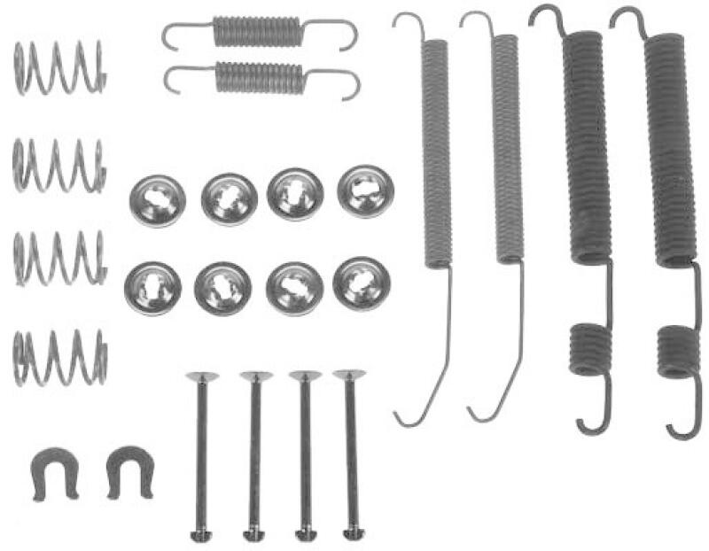 TRW Accessory Kit, brake shoes