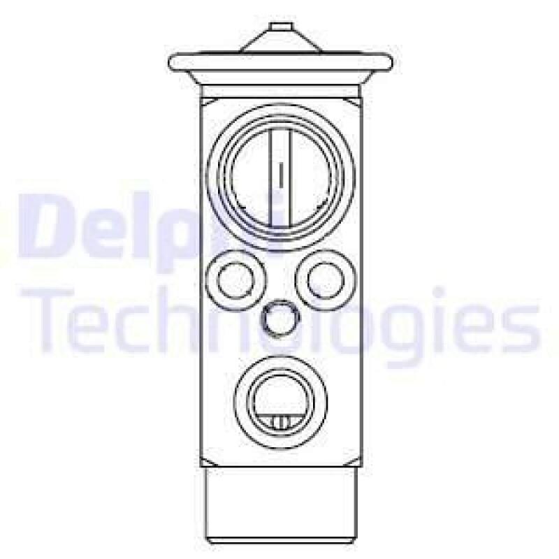DELPHI Expansion Valve, air conditioning