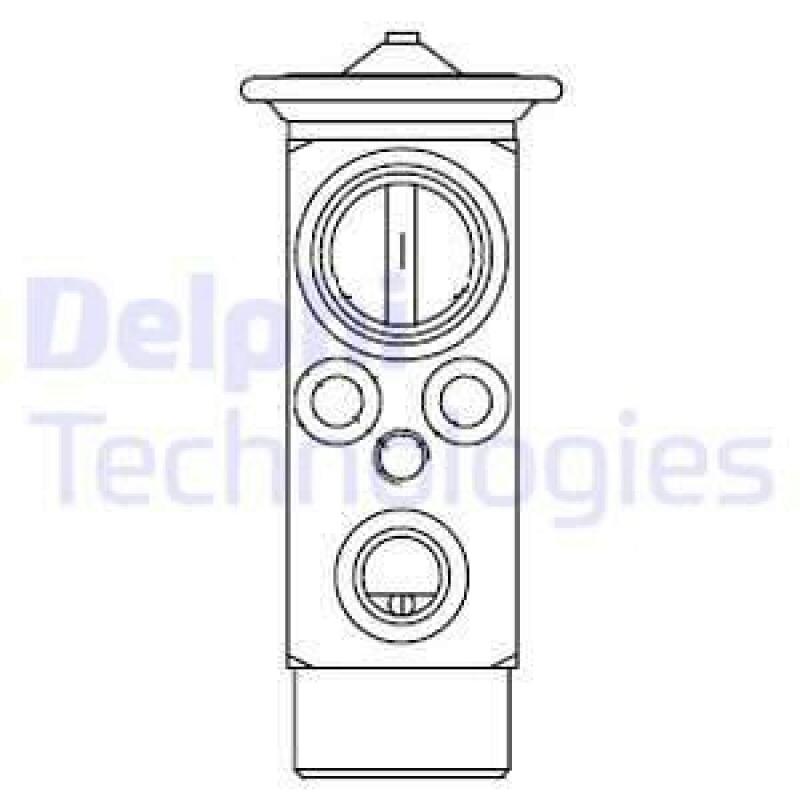 DELPHI Expansionsventil, Klimaanlage