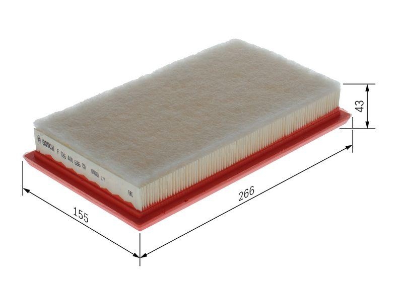 BOSCH Luftfilter F 026 400 686