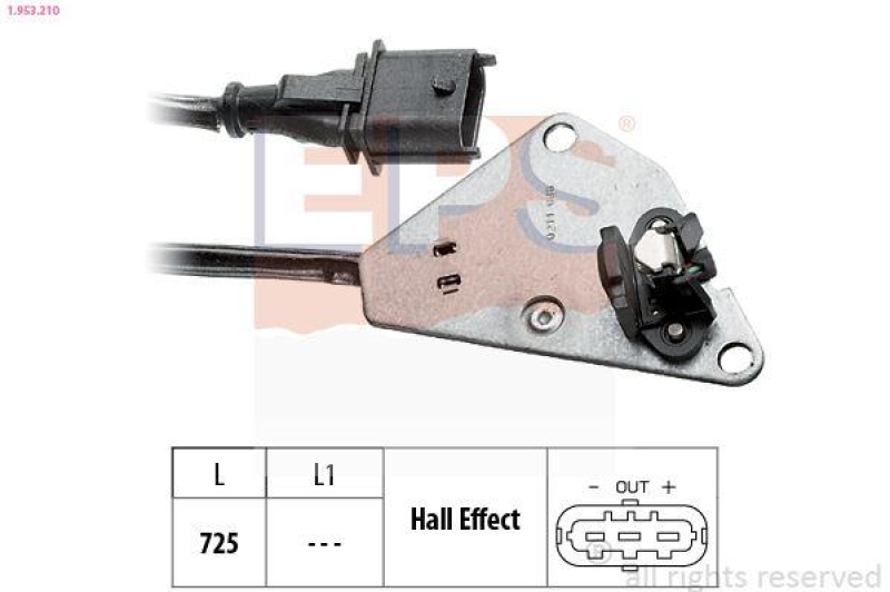 EPS Sensor, Nockenwellenposition Made in Italy - OE Equivalent