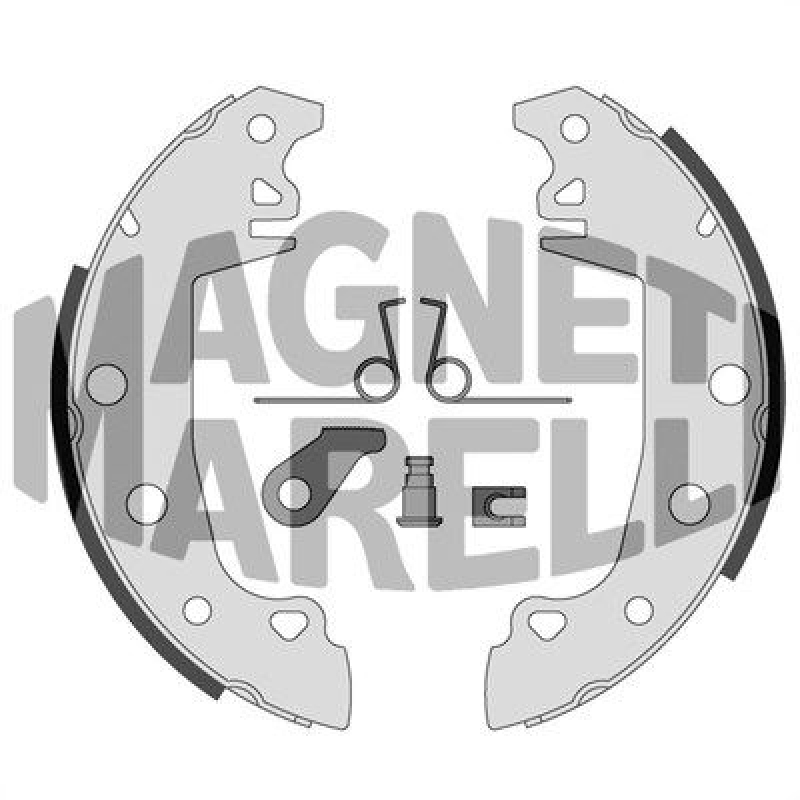 MAGNETI MARELLI Bremsbacke