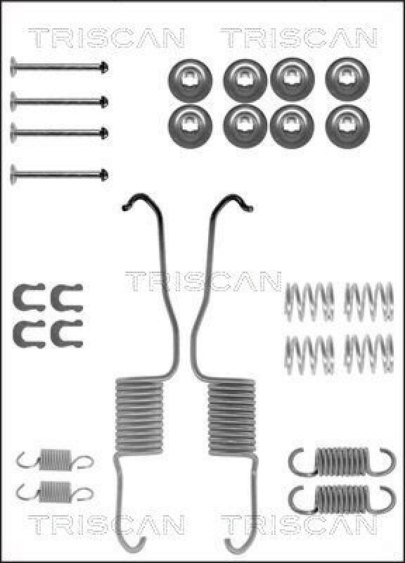 TRISCAN Accessory Kit, brake shoes