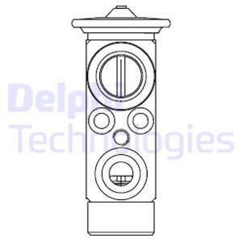 DELPHI Expansion Valve, air conditioning
