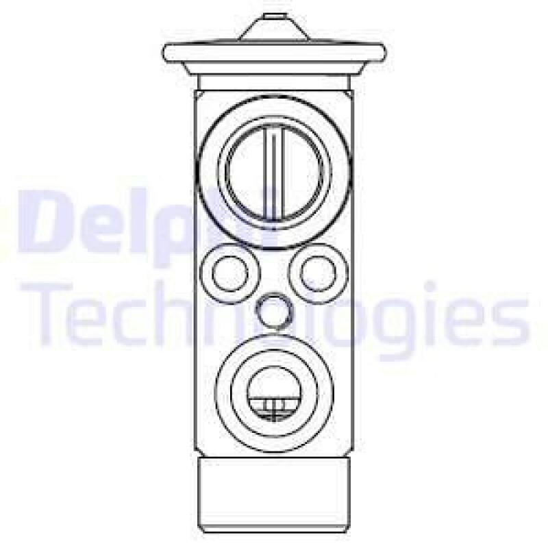 DELPHI Expansionsventil, Klimaanlage