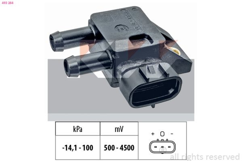 KW Luftdrucksensor, Höhenanpassung Made in Italy - OE Equivalent