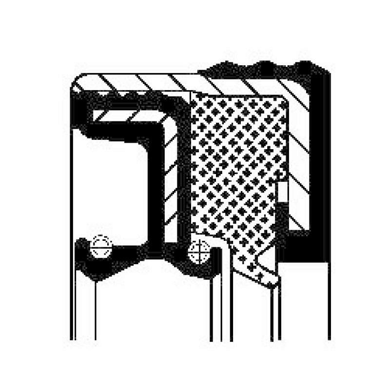 CORTECO Shaft Seal, differential