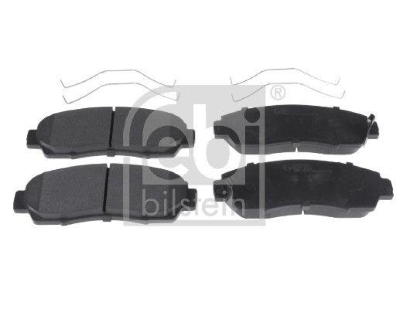 FEBI BILSTEIN Bremsbelagsatz, Scheibenbremse 116316