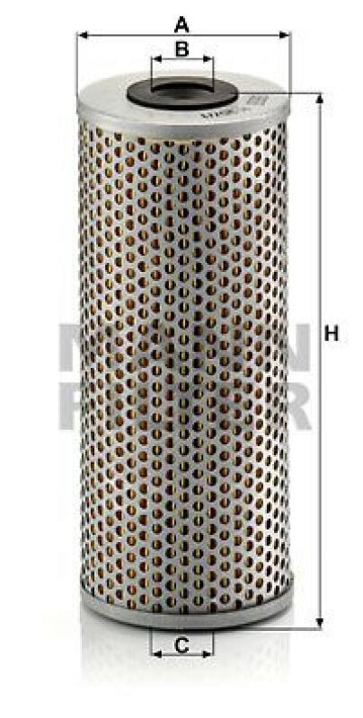 MANN-FILTER Filter, operating hydraulics