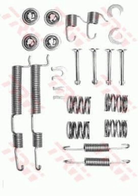 TRW Zubehörsatz Bremsbacken Trommelbremse Montagesatz