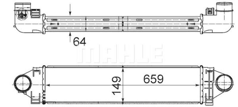 MAHLE Ladeluftkühler BEHR