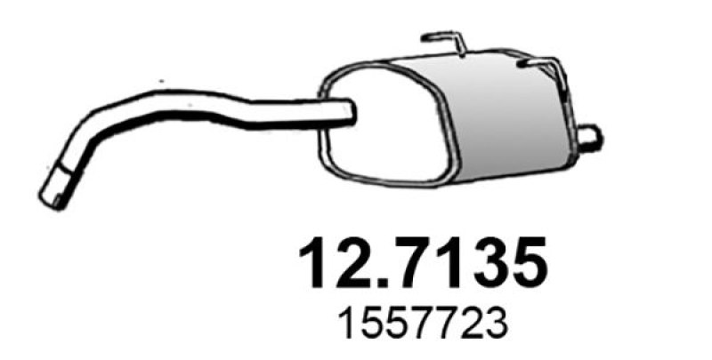 ASSO Rear Muffler