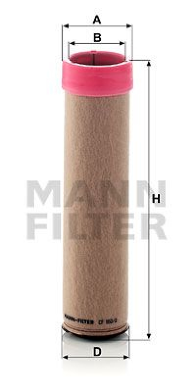 MANN-FILTER Secondary Air Filter