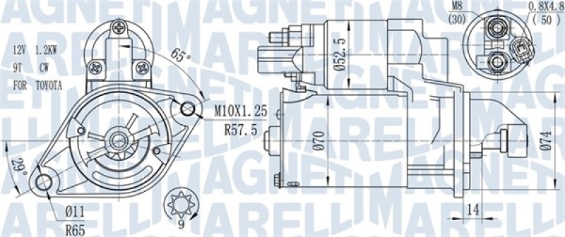 MAGNETI MARELLI Starter