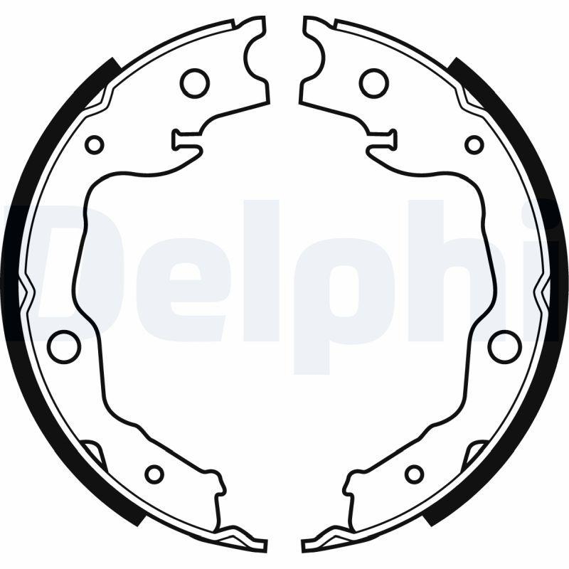 DELPHI Bremsbackensatz LS1999