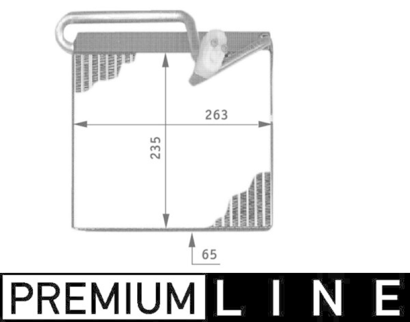 MAHLE Verdampfer, Klimaanlage BEHR *** PREMIUM LINE ***