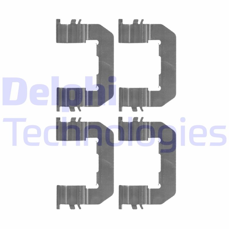 DELPHI Zubeh&ouml;rsatz, Scheibenbremsbelag LX0514
