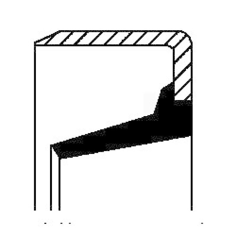 CORTECO Shaft Seal, manual transmission