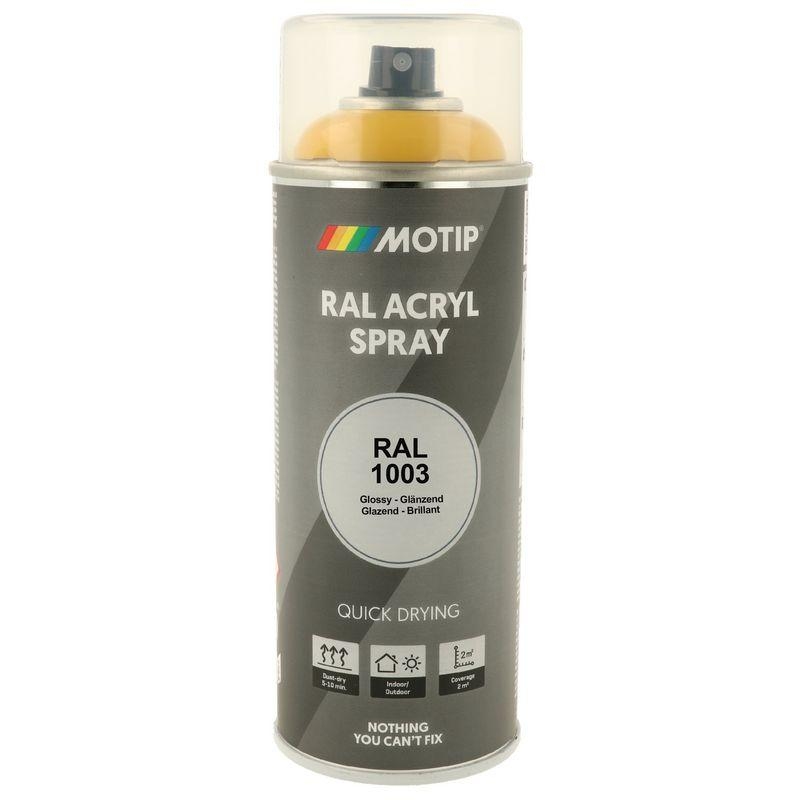 MOTIP Lack RAL 1003 signalgelb hochglanz 400 ml