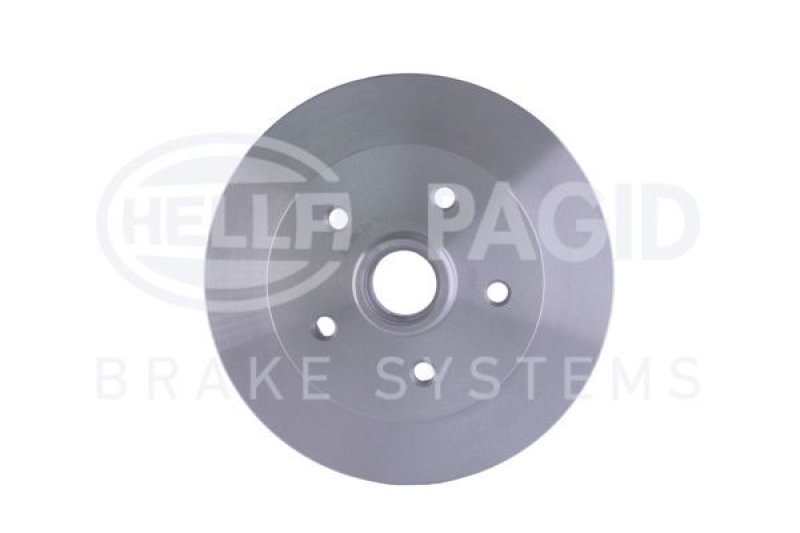 2x HELLA Brake Disc