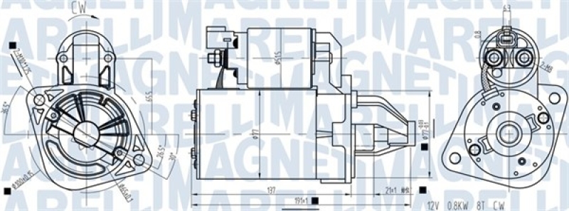 MAGNETI MARELLI Starter