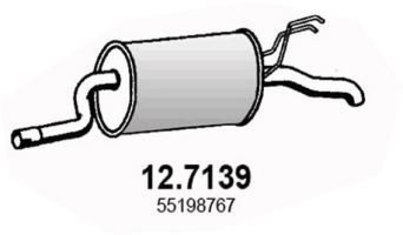ASSO Rear Muffler