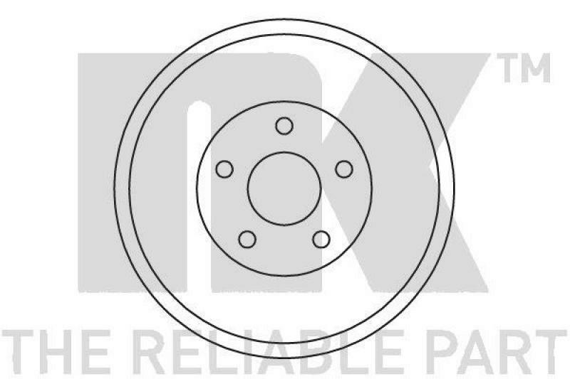 2x NK Brake Drum