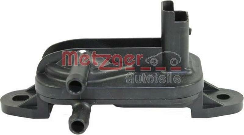 METZGER Sensor, exhaust pressure genuine