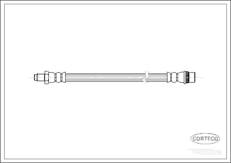 CORTECO Brake Hose