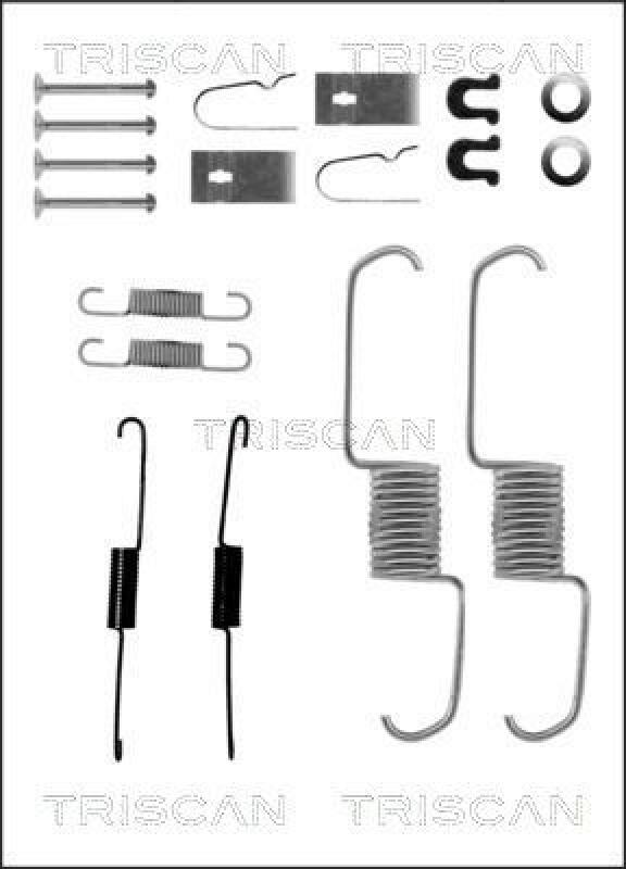 TRISCAN Accessory Kit, brake shoes