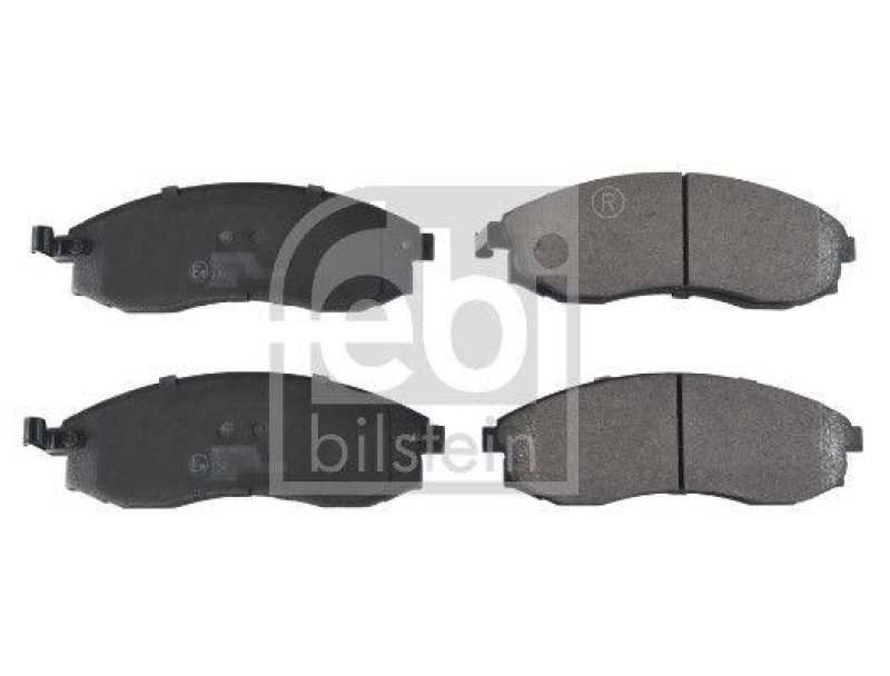 FEBI BILSTEIN Bremsbelagsatz, Scheibenbremse 116322
