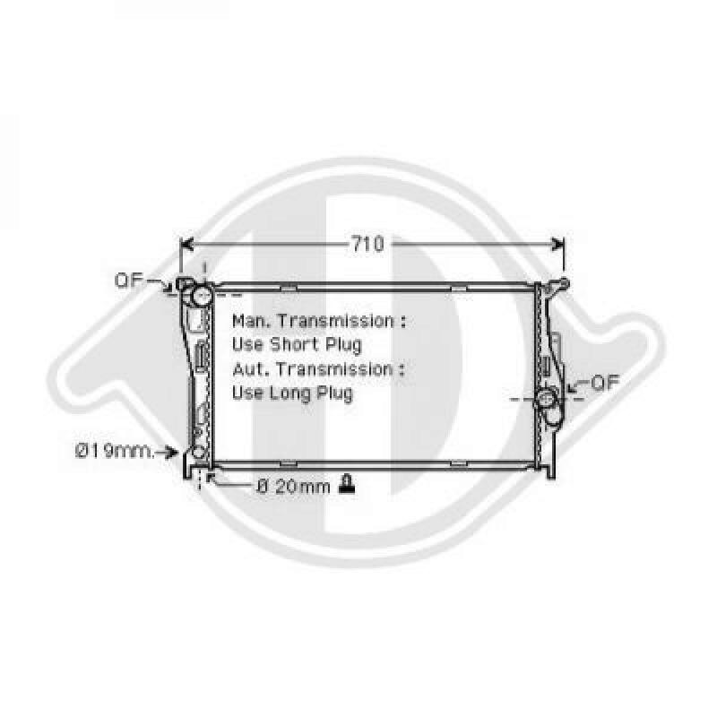 DIEDERICHS Radiator, engine cooling DIEDERICHS Climate